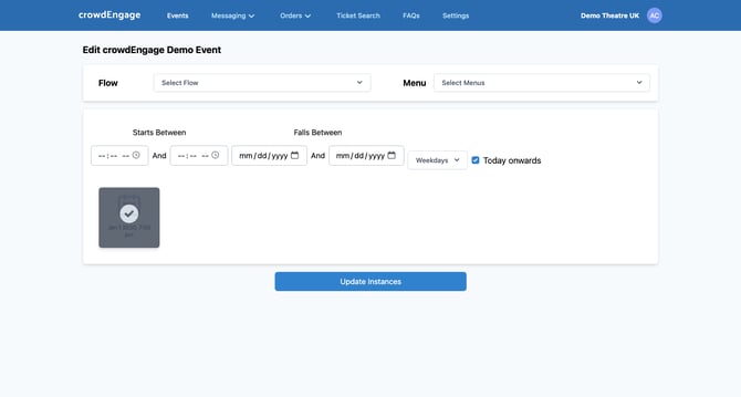 crowdEngage - Instance