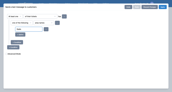 crowdEngage - Criteria Stalls