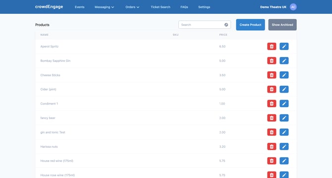 crowdEngage - Products