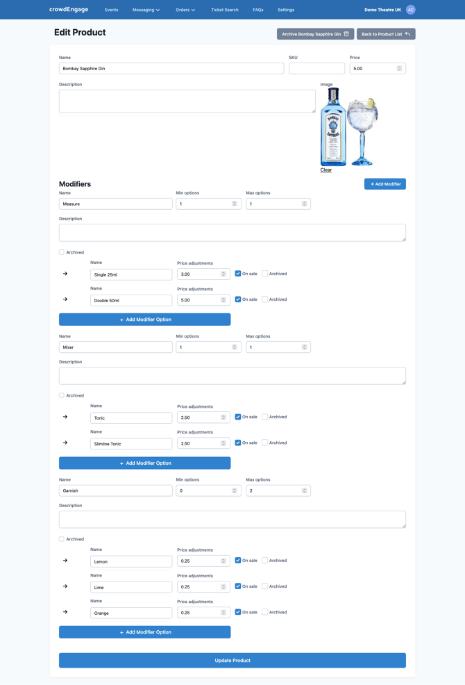 crowdEngage - Product Detail