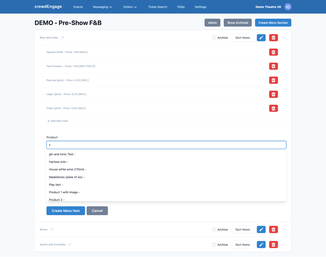crowdEngage - Add Product