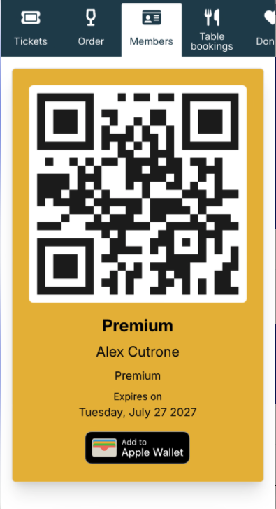 crowdEngage - Membership Card