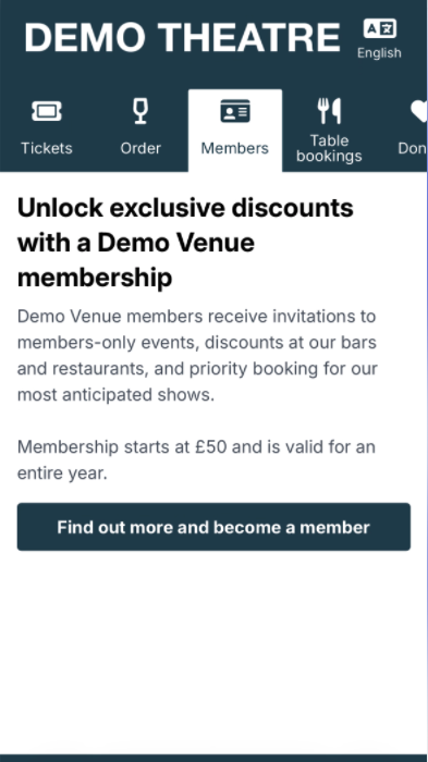 crowdEngage - Membership Upsell