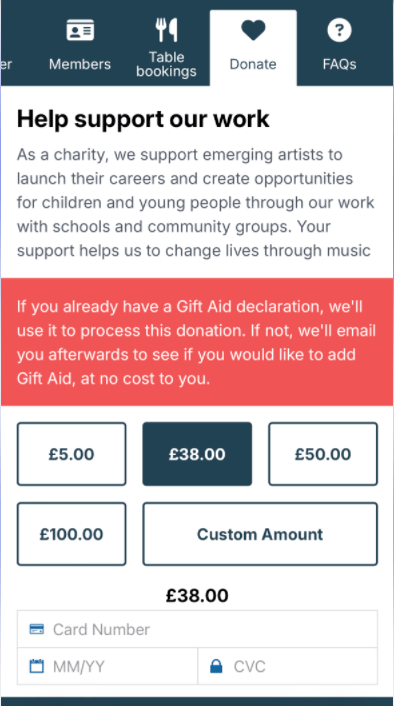 crowdEngage - Donations