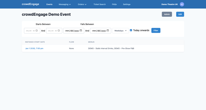 crowdEngage - Event